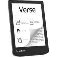 Pocketbook E-Reader|POCKETBOOK|Verse|6"|1024x758|1xUSB-C|Micro SD|Wireless LAN|Grey|PB629-M-WW