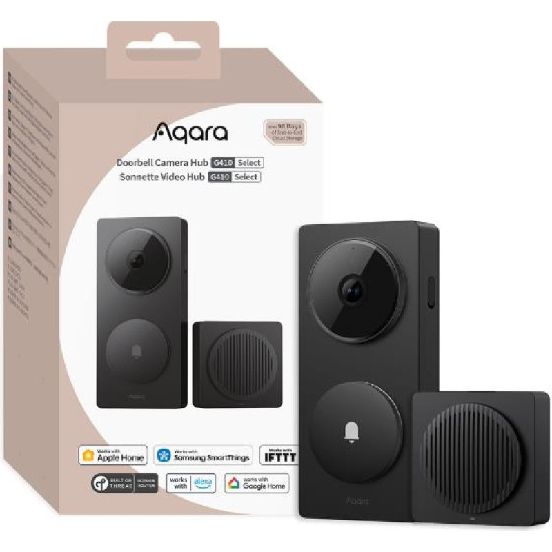 Aqara SMART HOME G410 DOORBELL CAM/HUB BLACK CH-C09D-B AQARA