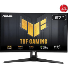Asus LCD Monitor|ASUS|90LM0AR0-B01371|27"|Gaming|Panel IPS|3840x2160|16:9|160Hz|Matte|1 ms|Speakers|Tilt|Colour Black|90LM0AR0-B01371