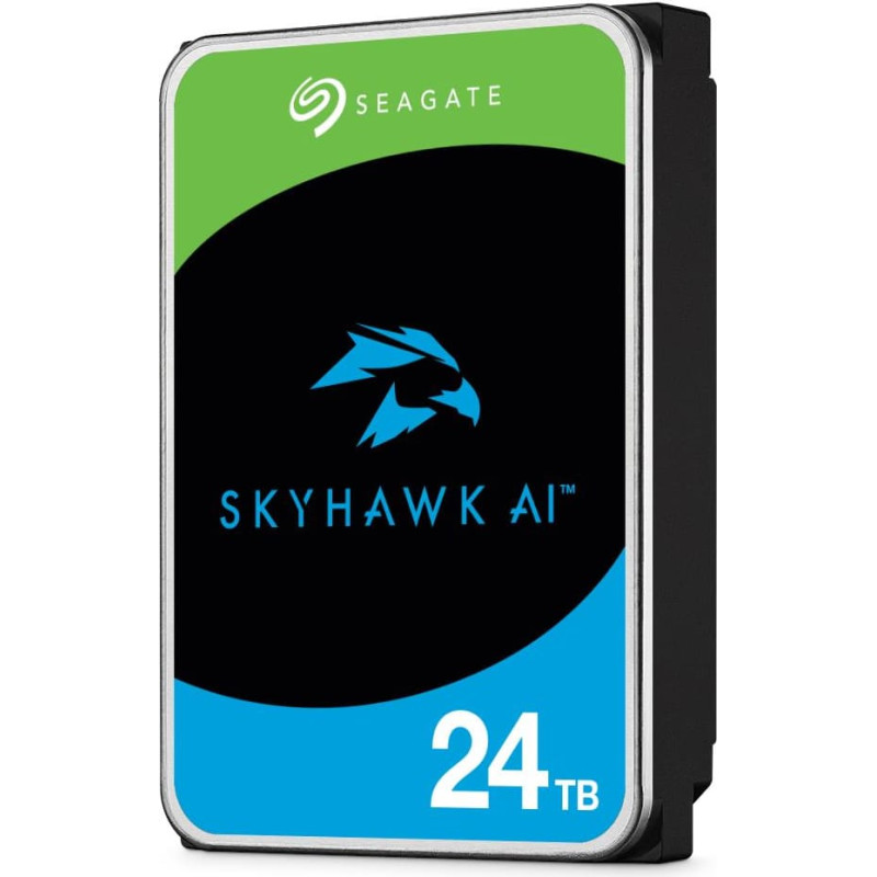 Seagate HDD|SEAGATE|SkyHawk AI|24TB|256 MB|7200 rpm|Discs/Heads 10/20|3,5"|ST24000VE002