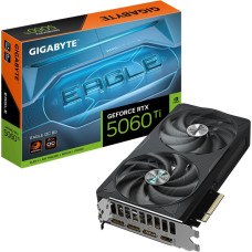 Gigabyte Graphics Card|GIGABYTE|NVIDIA GeForce RTX 5060 Ti|8 GB|GDDR7|128 bit|PCIE 5.0 16x|Dual Slot Fansink|GV-N506TEAGLEOC-8GD