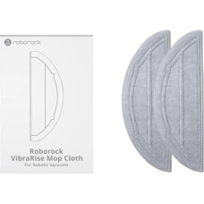 Roborock VACUUM ACC MOP CLOTH VIBRARISE/GREY 2PC 8.02.0436 ROBOROCK