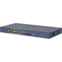 Dahua Switch|DAHUA|DH-CS4218-16ET-190|Type L2|PoE ports 16|190 Watts|CS4218-16ET-190