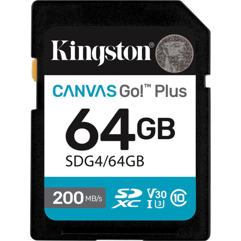 Kingston MEMORY SDXC 64GB UHS-I/SDG4/64GB KINGSTON