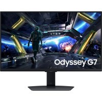 Samsung LCD Monitor|SAMSUNG|Odyssey G7|27"|Gaming|Panel IPS|3840x2160|16:9|144Hz|1 ms|Speakers|Swivel|Pivot|Height adjustable|Tilt|Colour Black|LS27DG702EUXDU