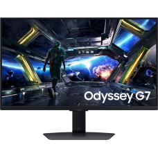 Samsung LCD Monitor|SAMSUNG|Odyssey G7|27"|Gaming|Panel IPS|3840x2160|16:9|144Hz|1 ms|Speakers|Swivel|Pivot|Height adjustable|Tilt|Colour Black|LS27DG702EUXDU