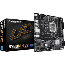 Gigabyte Mainboard|GIGABYTE|Intel B760 Express|LGA1700|Micro-ATX|Memory DDR5|Memory slots 2|B760MHV21.0