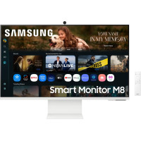 Samsung LCD Monitor|SAMSUNG|LS32FM801UUXDU|32"|Smart/4K|Panel VA|3840x2160|16:9|60 Hz|4 ms|Colour White|LS32FM801UUXDU