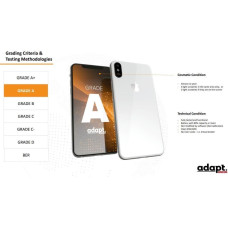 Red By Adapt Global REFURB. PHONE IPHONE 14 PRO/256GB SPACE BLACK A GRADE RED