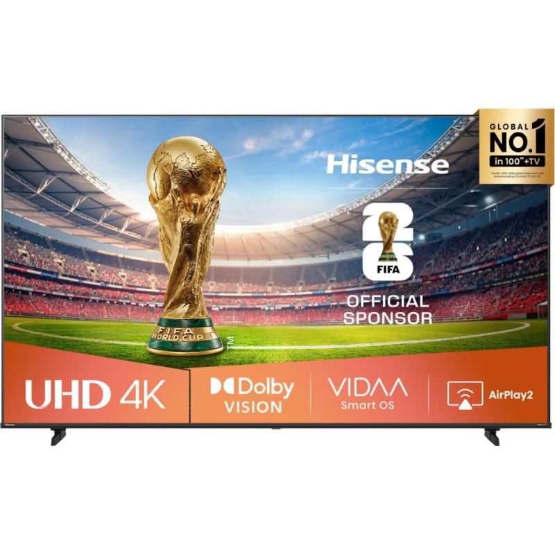 Hisense TV Set|HISENSE|85 "|4K Ultra HD|3840 x 2160 pixels|Flat|16:9|LED|85A6Q