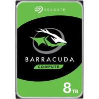 Seagate HDD|SEAGATE|Barracuda|8TB|SATA 3.0|256 MB|5400 rpm|Discs/Heads 4/8|3,5"|ST8000DM004