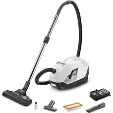 Karcher Vacuum Cleaner|KARCHER|Input power 650 W|Dust capacity 2 L|Cylinder vacuum|Cleaning type Dry|Dust container Bagless|Colour Black/White|1.195-250.0