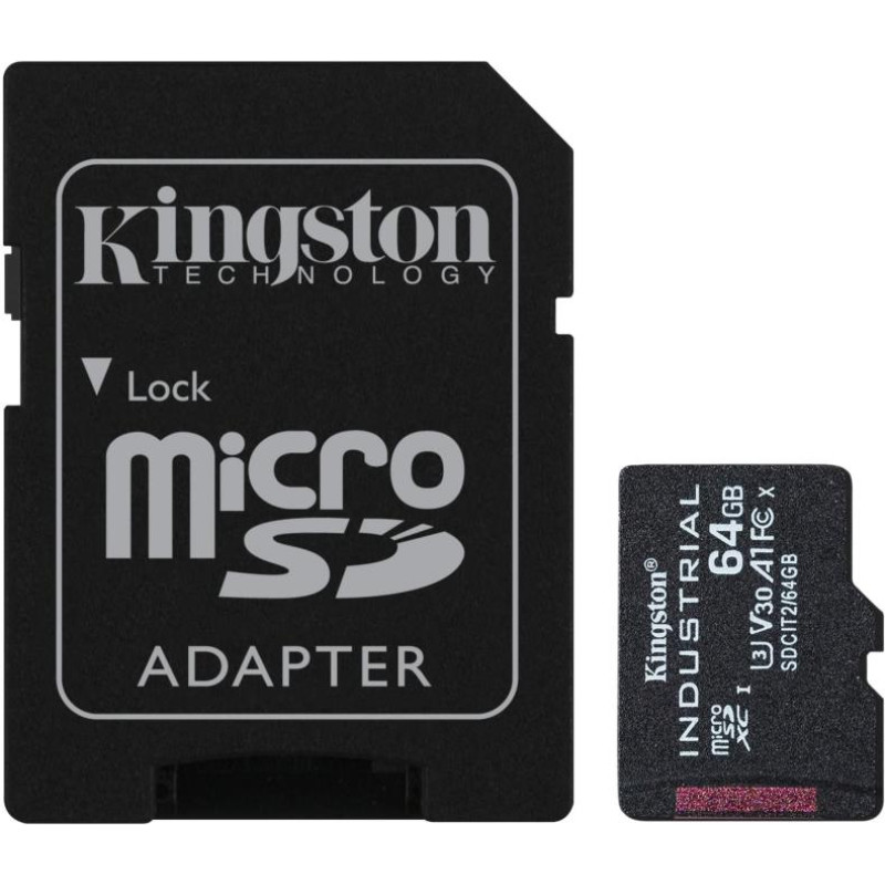Kingston MEMORY MICRO SDXC 64GB UHS-I/W/A SDCIT2/64GB KINGSTON