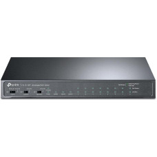 Tp-Link Switch|TP-LINK|1x10Base-T / 100Base-TX|PoE+ ports 8|124 Watts|TL-SL1311MP