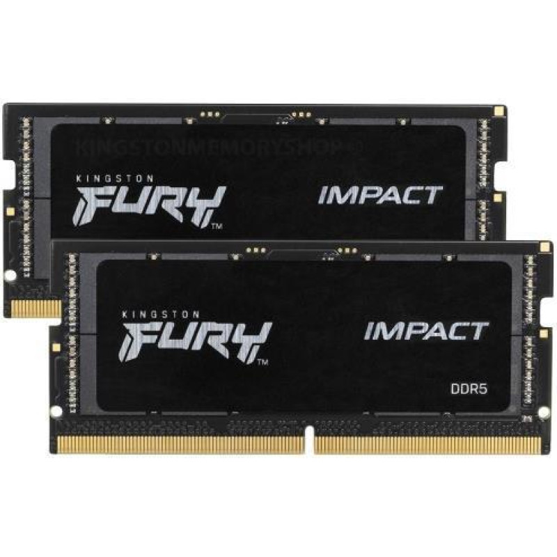 Kingston NB MEMORY 32GB DDR5-4800/SO K2 KF548S38IBK2-32 KINGSTON