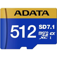 Adata MEMORY MICRO SDXC 512GB SD7.1/UD512GEX3L1-C ADATA