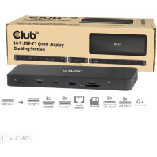 Club3D NB ACC DOCKING STATION 14IN1/USB-C 150W CSV-2540 CLUB3D
