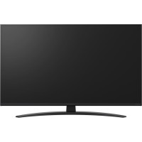 LG TV Set|LG|43"|4K/Smart|3840x2160|Wireless LAN|Bluetooth|webOS|Black|43NANO81A3A