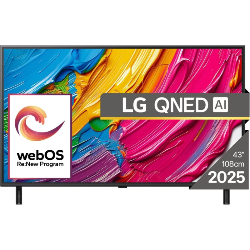LG TV Set|LG|75"|4K/Smart|3840x2160|Wireless LAN|Bluetooth|webOS|Black|75QNED80A3A