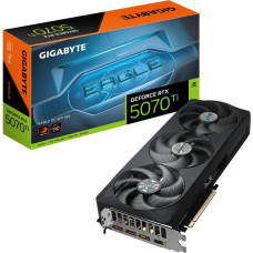 Gigabyte Graphics Card|GIGABYTE|NVIDIA GeForce RTX 5070 Ti|16 GB|GDDR7|256 bit|PCIE 5.0 16x|Triple slot Fansink|1xHDMI|3xDisplayPort|GV-N507TEAGLEOC-16GD1.0