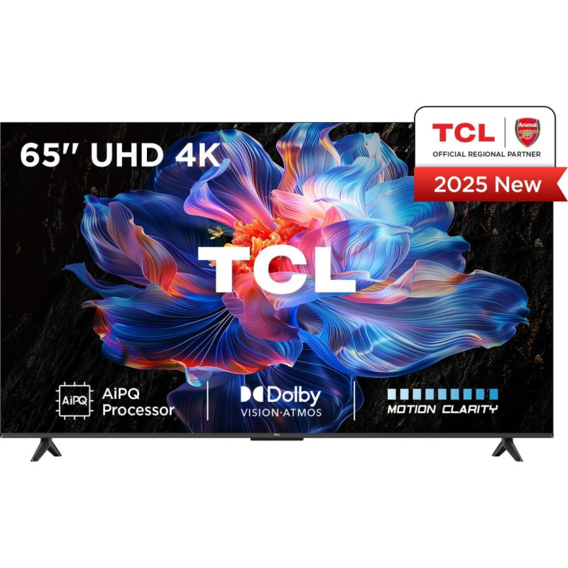 TCL TV Set|TCL|65 "|4K Ultra HD|3840 x 2160 pixels|Flat|16:9|DLED|65V6C