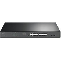 Tp-Link Switch|TP-LINK|TL-SG1218MPE|Desktop/pedestal|Rack|16x10Base-T / 100Base-TX / 1000Base-T|PoE+ ports 16|192 Watts|TL-SG1218MPE