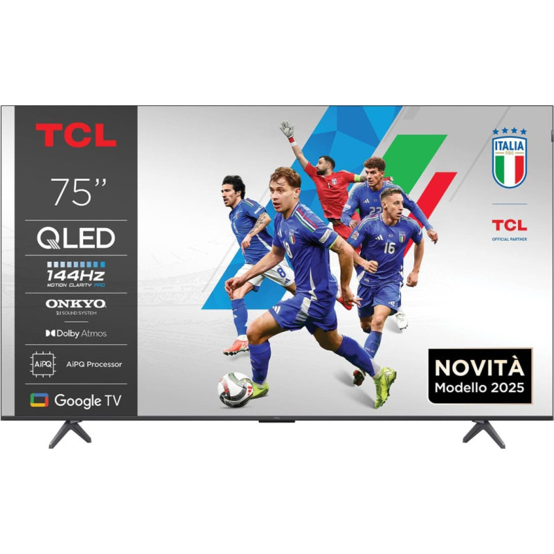 TCL TV Set|TCL|75 "|4K Ultra HD|3840 x 2160 pixels|Flat|16:9|QLED|75P8K