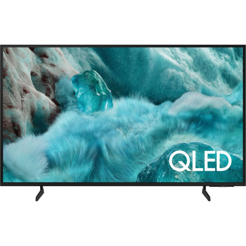 Samsung TV Set|SAMSUNG|43"|4K/Smart|QLED|3840x2160|Wireless LAN|Bluetooth|Tizen|Black|QE43Q7FAAUXXH