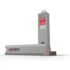 Lindy USB PORT TYPE-C BLOCKER 4PACK/PINK 40425 LINDY