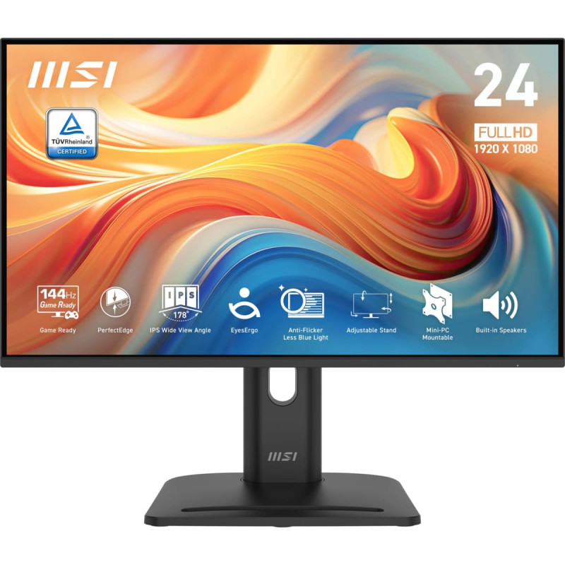 MSI LCD Monitor|MSI|PRO MP245PG E14|23.8"|Business|Panel IPS|1920x1080|16:9|144 Hz|1 ms|Speakers|PROMP245PGE14