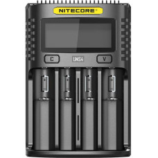 Nitecore BATTERY CHARGER 4-SLOT/UMS4 NITECORE