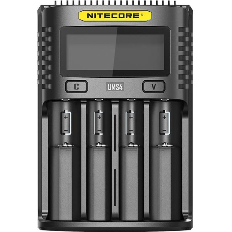 Nitecore BATTERY CHARGER 4-SLOT/UMS4 NITECORE