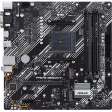Asus Mainboard|ASUS|AMD B550|SAM4|MicroATX|2xPCI-Express 3.0 1x|2xM.2|1xPCI-Express 4.0 16x|Memory DDR4|Memory slots 4|1x15pin D-sub|1xDVI|1xHDMI|6xUSB 3.2|1xPS/2|1xRJ45|3xAudio port|PRIMEB550M-K