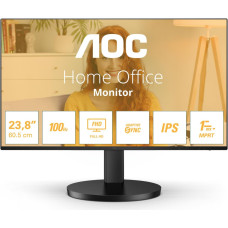 AOC LCD Monitor|AOC|24B3HA2|24"|Panel IPS|1920x1080|16:9|100 Hz|Matte|4 ms|Speakers|Colour Black|24B3HA2