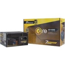 Seasonic Power Supply|SEASONIC|CORE GX|650 Watts|Efficiency 80 PLUS GOLD|SRP-CGX651-A5A32SF