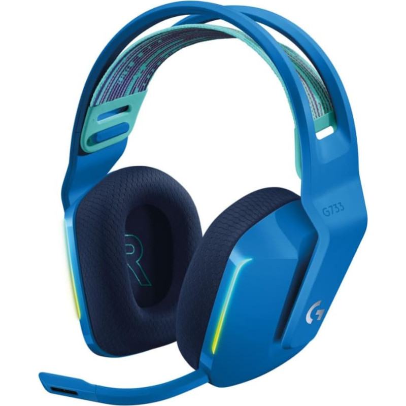 Logitech HEADSET GAMING G733 WRL/BLUE 981-000943 LOGITECH
