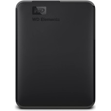 Western Digital External HDD|WESTERN DIGITAL|Elements Portable|WDBHJS0060BBK-WESN|6TB|USB 3.0|Colour Black|WDBHJS0060BBK-WESN