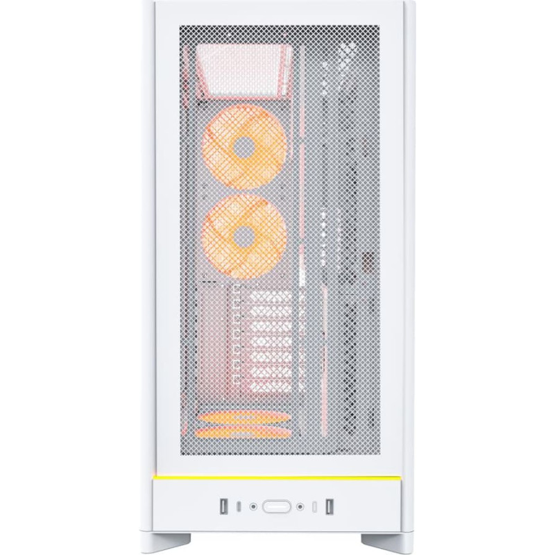 Montech Case|MONTECH|HS01 PRO|MidiTower|Case product features Removeable HDD basket/Transparent panel|Not included|ATX|MicroATX|MiniITX|Colour White|HS01PRO(W)
