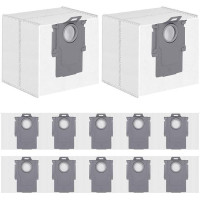 Roborock VACUUM ACC DUST BAG 12PCS/WHITE H5 8.04.0032 ROBOROCK