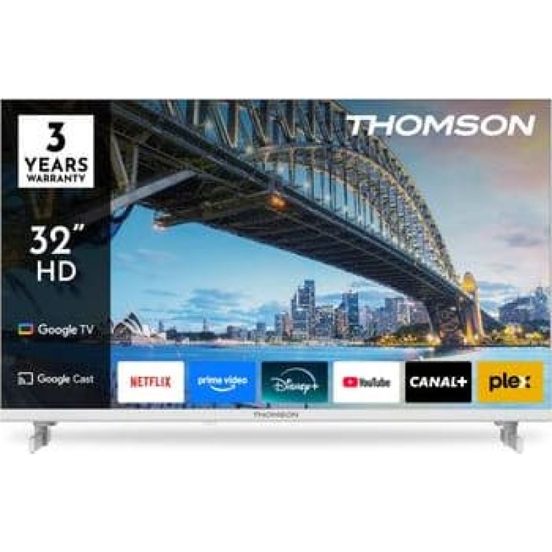 Thomson TV Set|THOMSON|32 "|HD|1366 x 768 pixels|Flat|16:9|LED|32HG2S15W