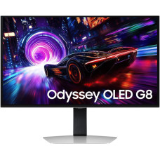 Samsung Monitor|SAMSUNG|S32FG810SU|32"|Gaming/Smart/4K|Swivel|Pivot|Height adjustable|Tilt|Panel OLED|3840x2160|16:9|240|0.03 ms|Speakers|Colour Silver|LS32FG810SUXEN