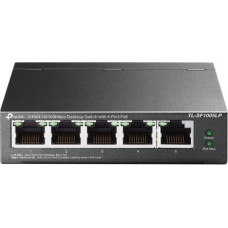 Tp-Link Switch|TP-LINK|5x10Base-T / 100Base-TX|PoE ports 4|TL-SF1005LP