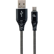 Gembird CABLE USB-C TO USB2 2M BLK/WHT/CC-USB2B-AMCM-2M-BW GEMBIRD