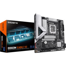 Gigabyte Mainboard|GIGABYTE|Intel B860 Express|LGA1851|Micro-ATX|Memory DDR5|Memory slots 2|B860MEAGLEV2