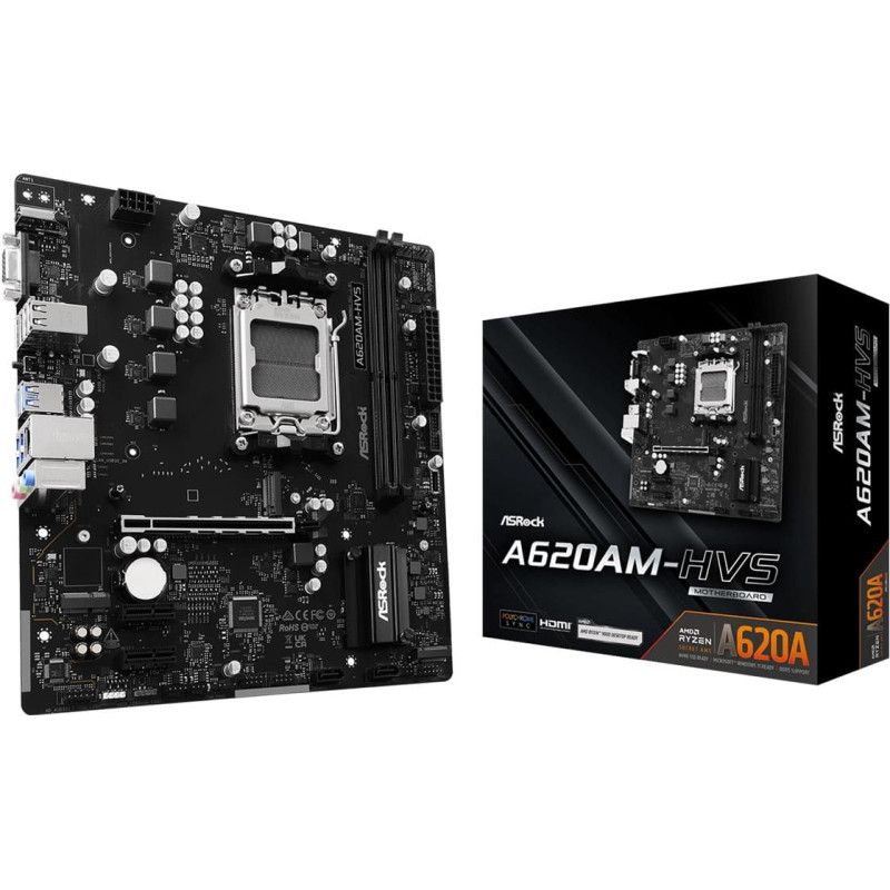 Asrock MB AMD A620A SAM5 MATX/A620AM-HVS ASROCK