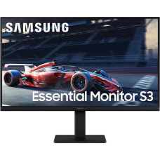 Samsung LCD Monitor|SAMSUNG|Essential Monitor S3|24"|Panel IPS|1920x1080|16:9|100Hz|5 ms|LS24D300GAUXEN