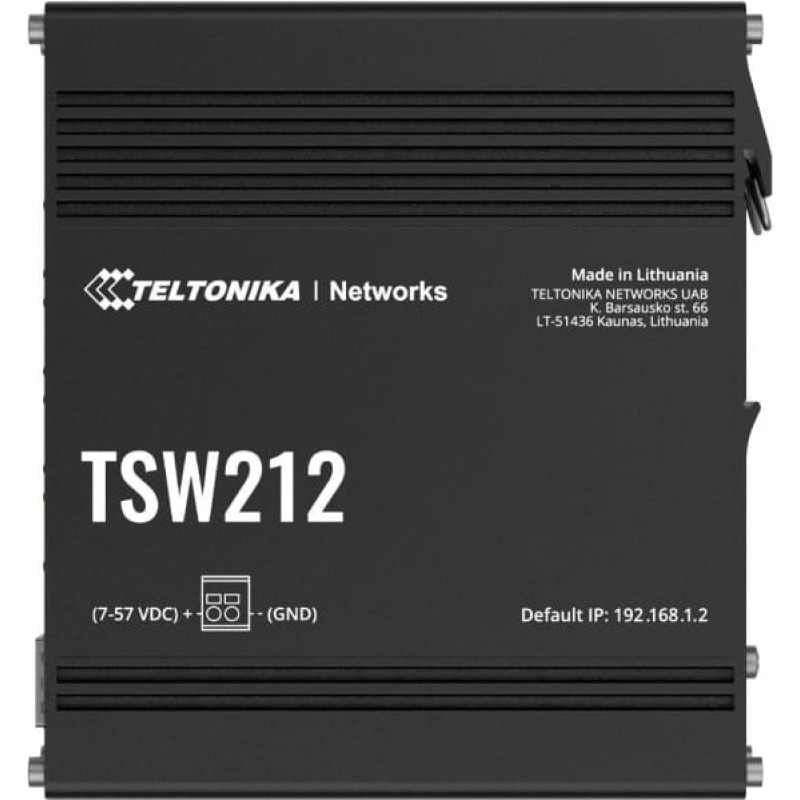 Teltonika NET SWITCH 8PORT 10/100/1000/2SFP TSW212 TELTONIKA