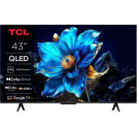 TCL TV Set|TCL|43 "|4K Ultra HD|3840 x 2160 pixels|Flat|16:9|QLED|43T69C
