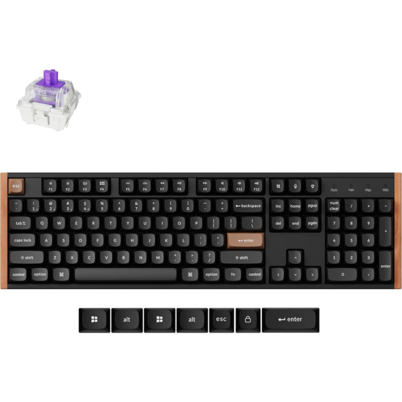 Keychron KEYBOARD WRL K10 HE SPECIAL ED/BLACK K10H-F1 KEYCHRON