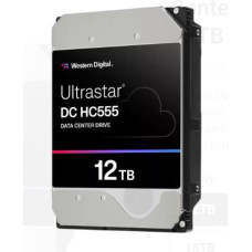 Western Digital HDD|WESTERN DIGITAL ULTRASTAR|Ultrastar DC HC555|12TB|512 MB|7200 rpm|3,5"|0B48720